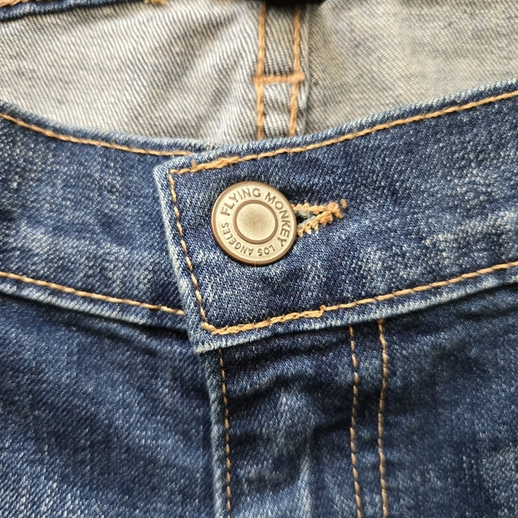 Flying Monkey Skinny Distressed Jeans- Size 28 - Picture 4 of 7
